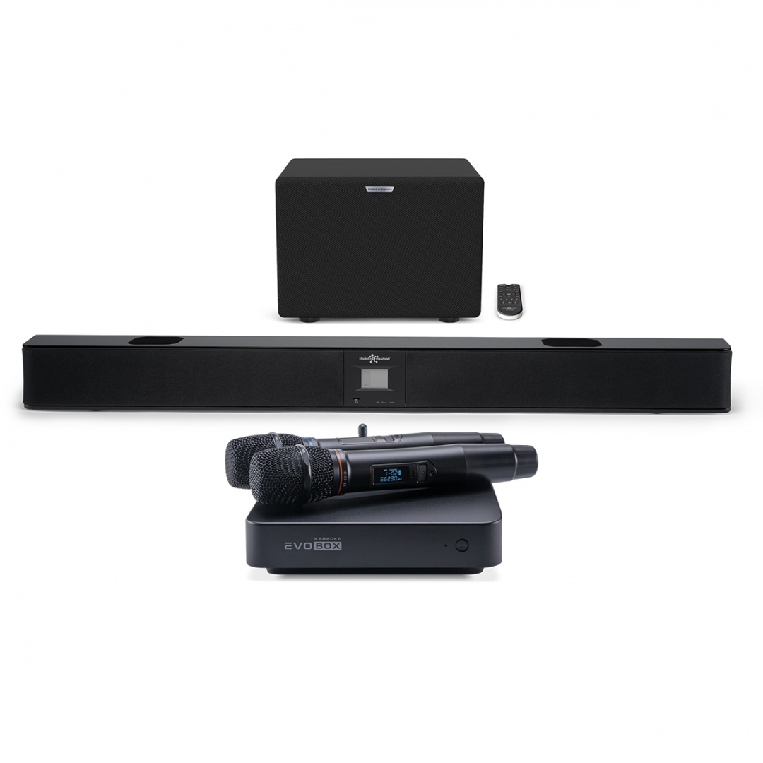 караоке-комплект EVOBOX Plus + EvoSound Bar (саундбар с караоке) в Шарье