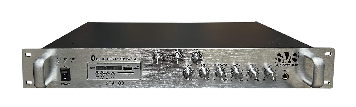 SVS Audiotechnik STA-80 Микшер-усилитель для систем Public Address в Шарье